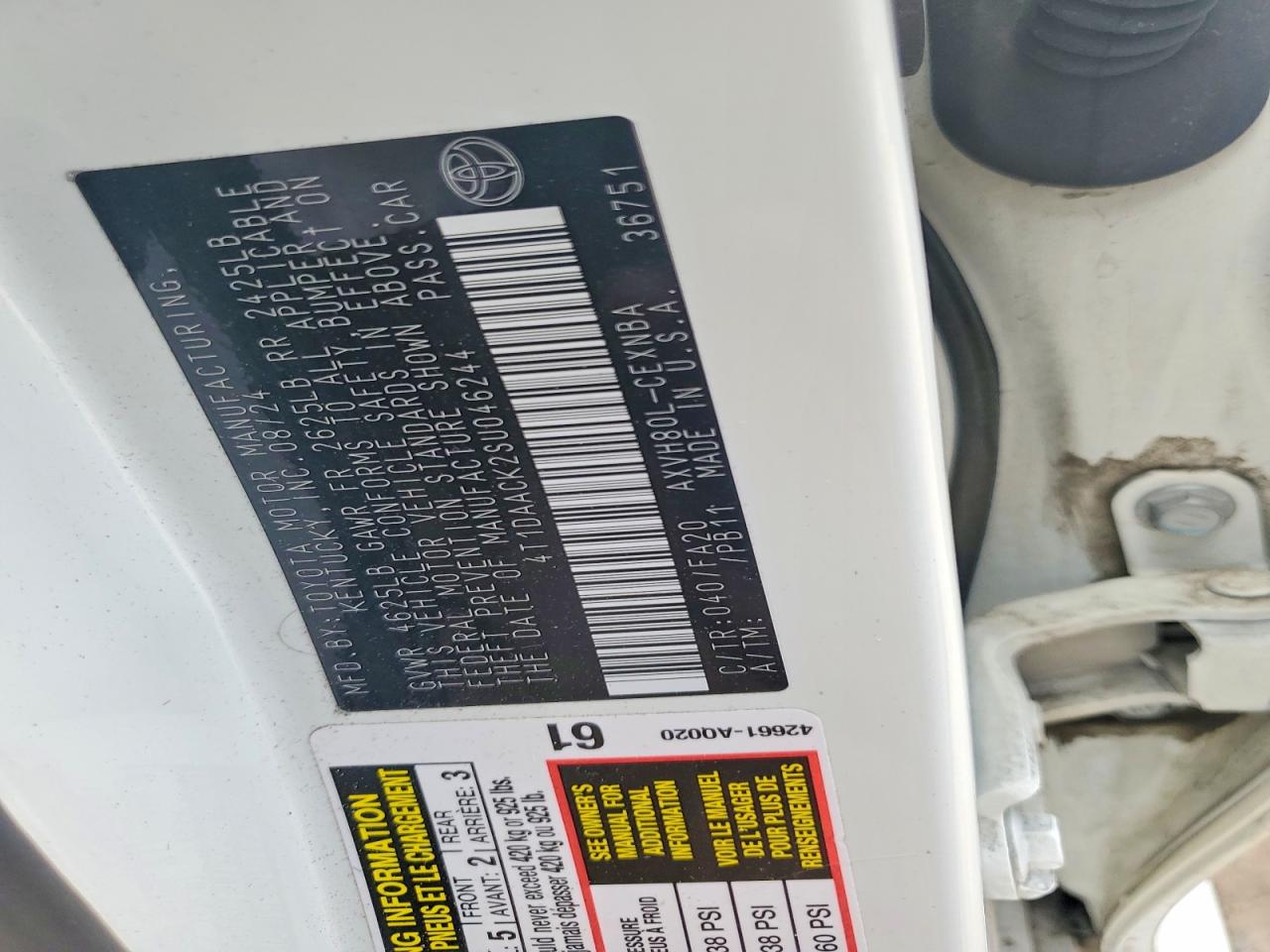 2025 TOYOTA CAMRY XSE photo 12