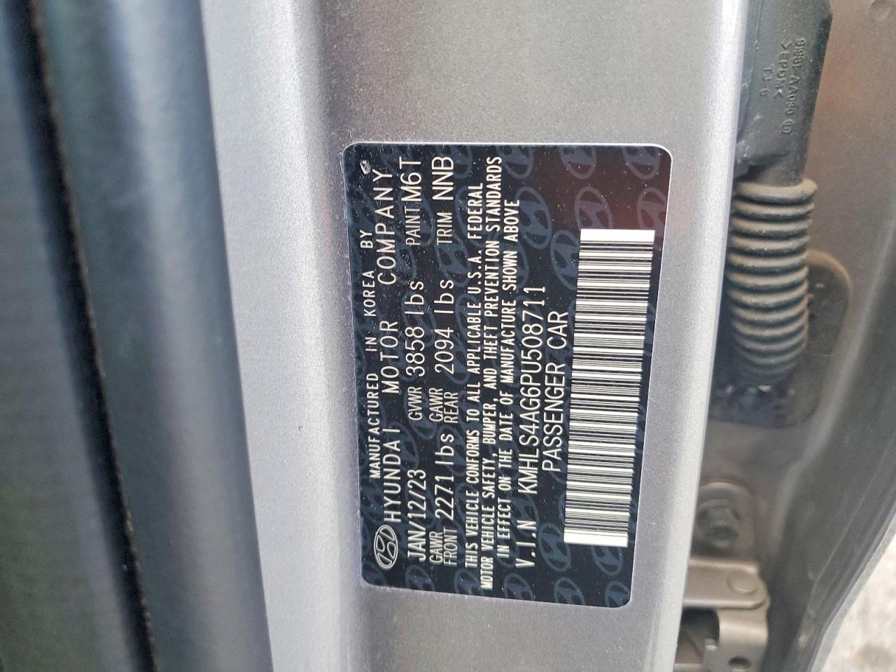 2023 HYUNDAI ELANTRA SEL photo 12