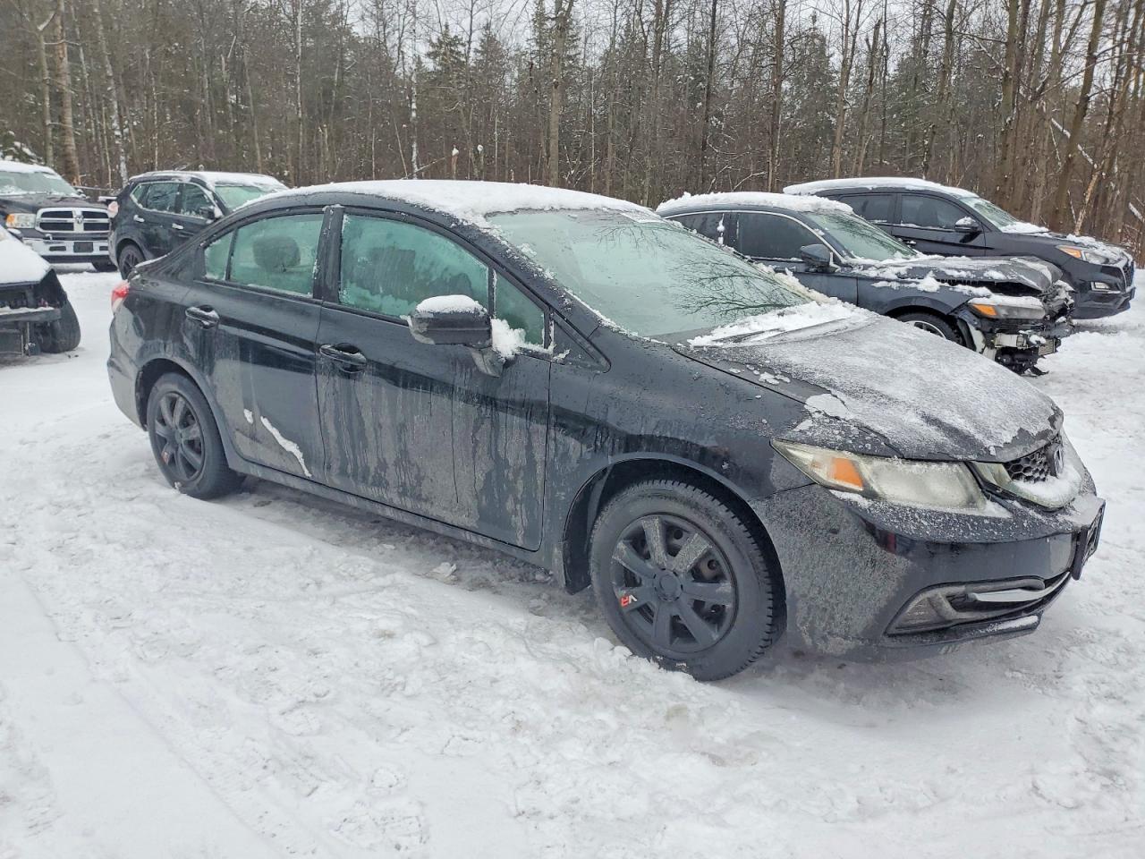 2014 HONDA CIVIC LX photo 4