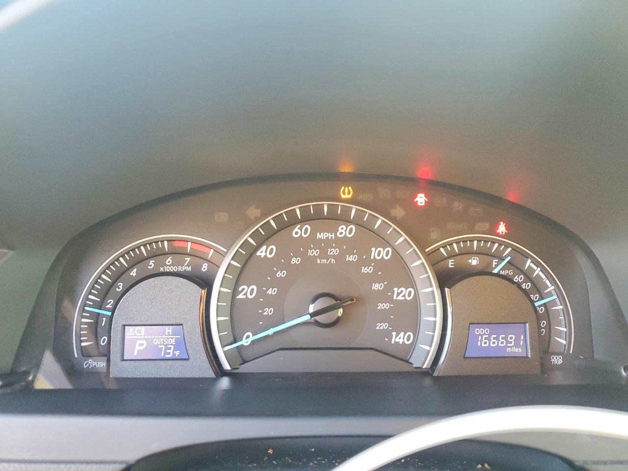 2012 TOYOTA CAMRY BASE photo 9