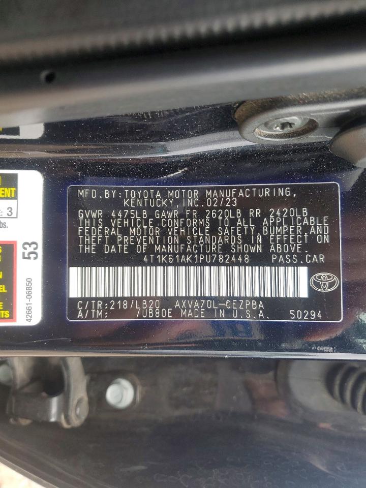 2023 TOYOTA CAMRY XSE photo 12