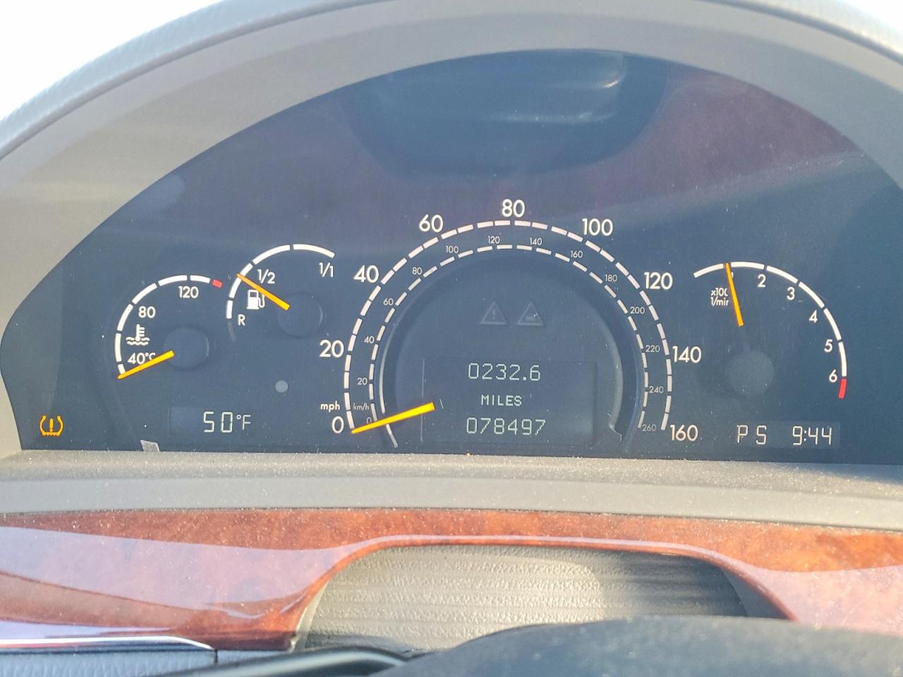 2006 MERCEDES-BENZ S 500 4MATIC photo 9