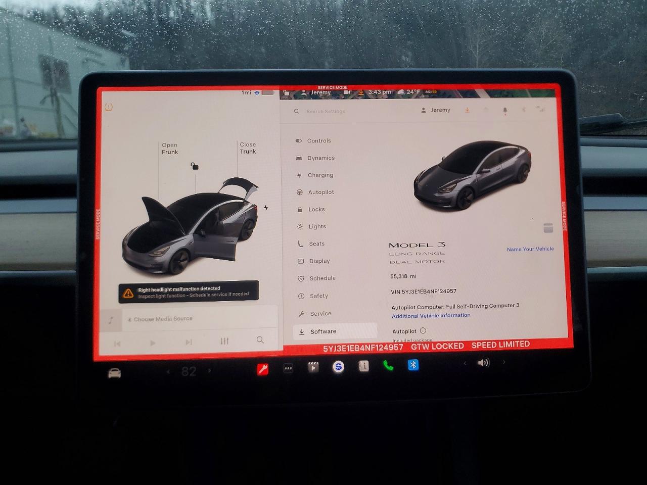 2022 TESLA MODEL 3 photo 9