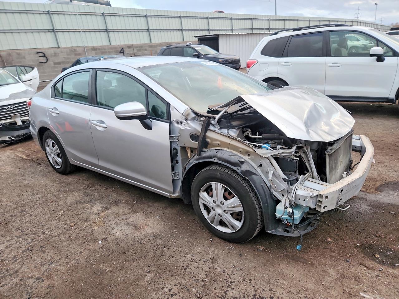 2014 HONDA CIVIC LX photo 4