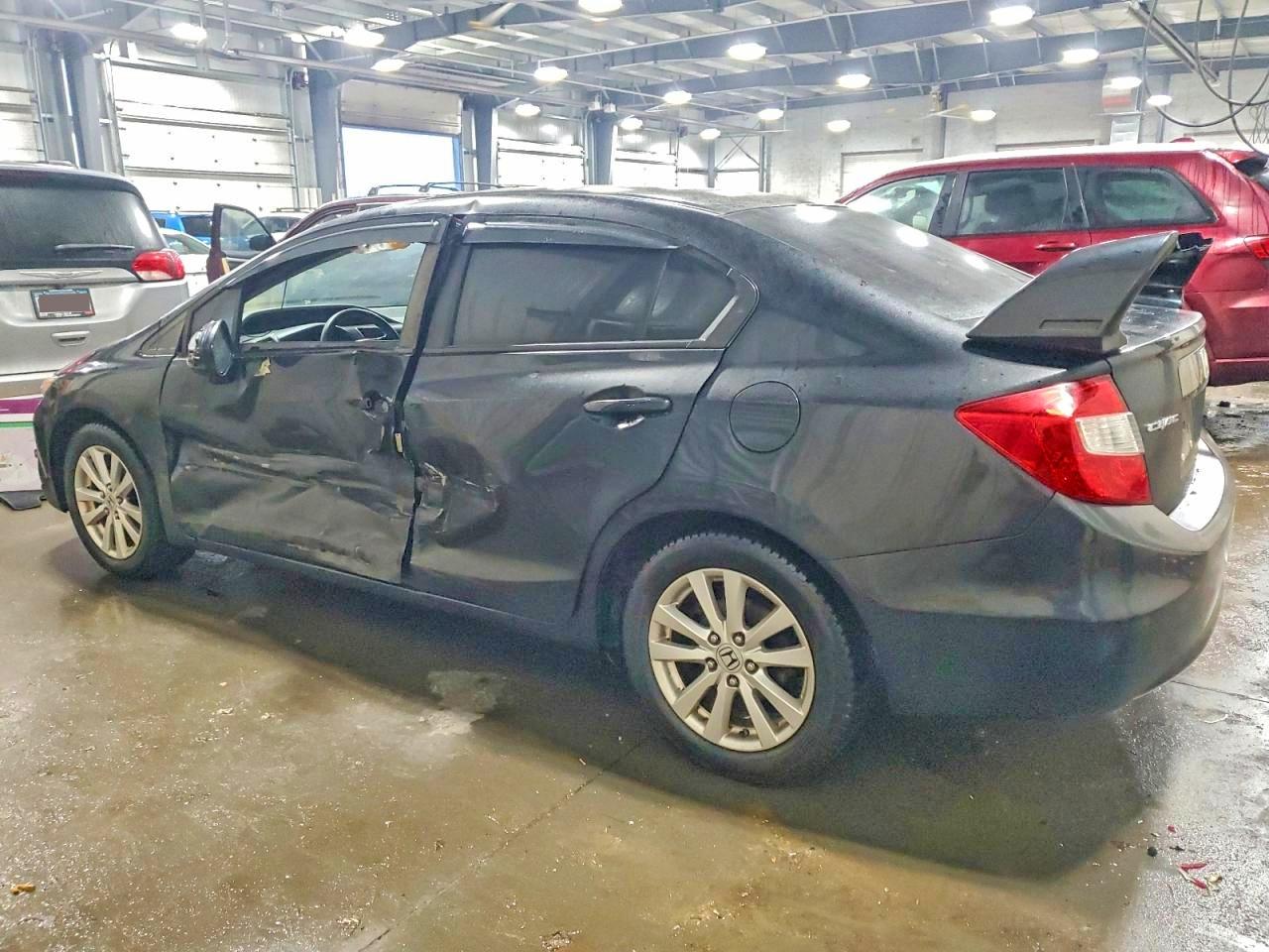 2012 HONDA CIVIC EX photo 2