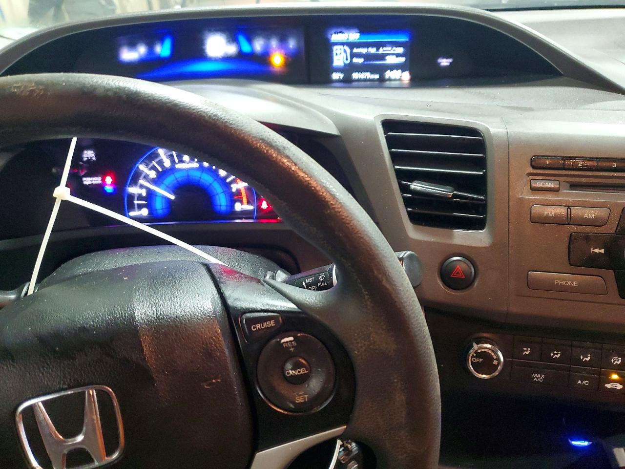 2012 HONDA CIVIC EX photo 9