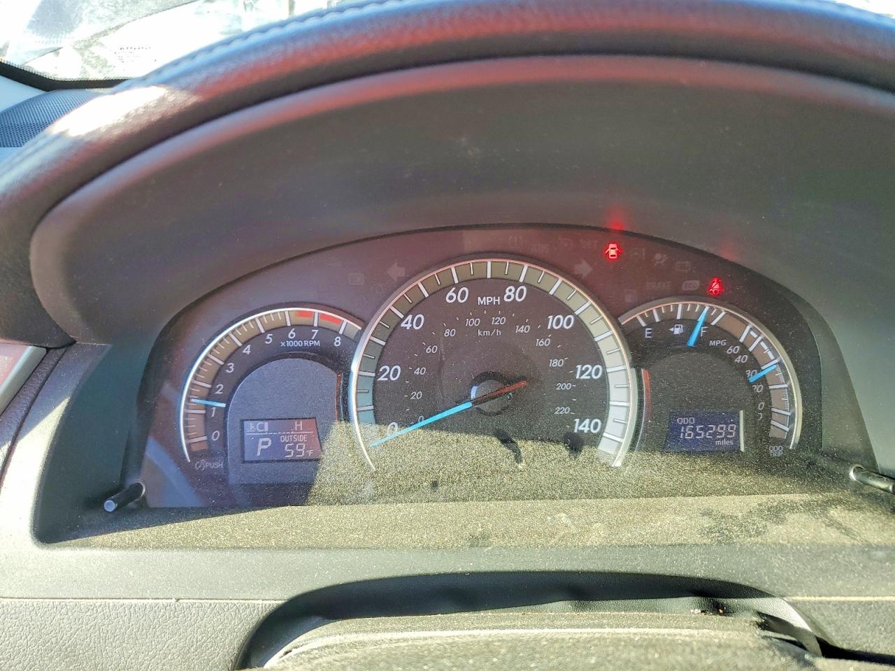 2012 TOYOTA CAMRY BASE photo 9