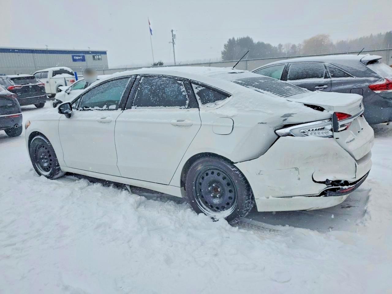 2017 FORD FUSION SE photo 2