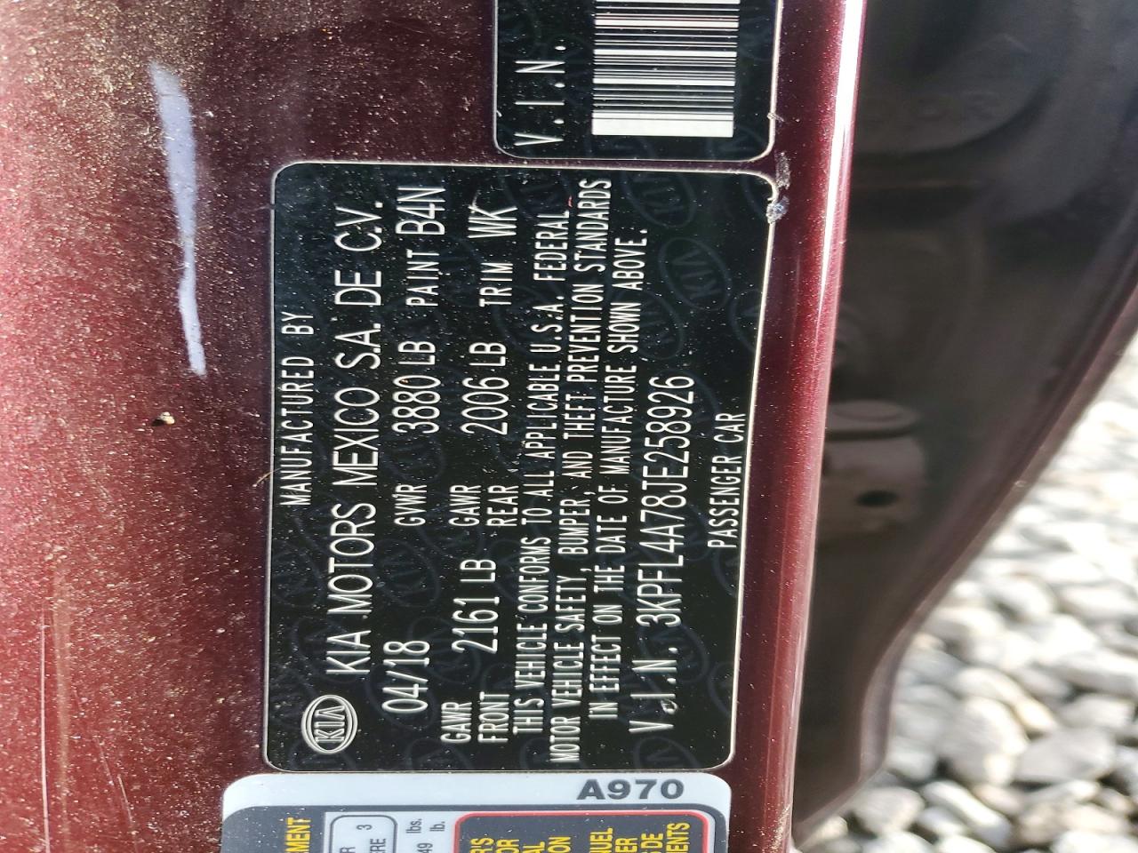 2018 KIA FORTE LX photo 12