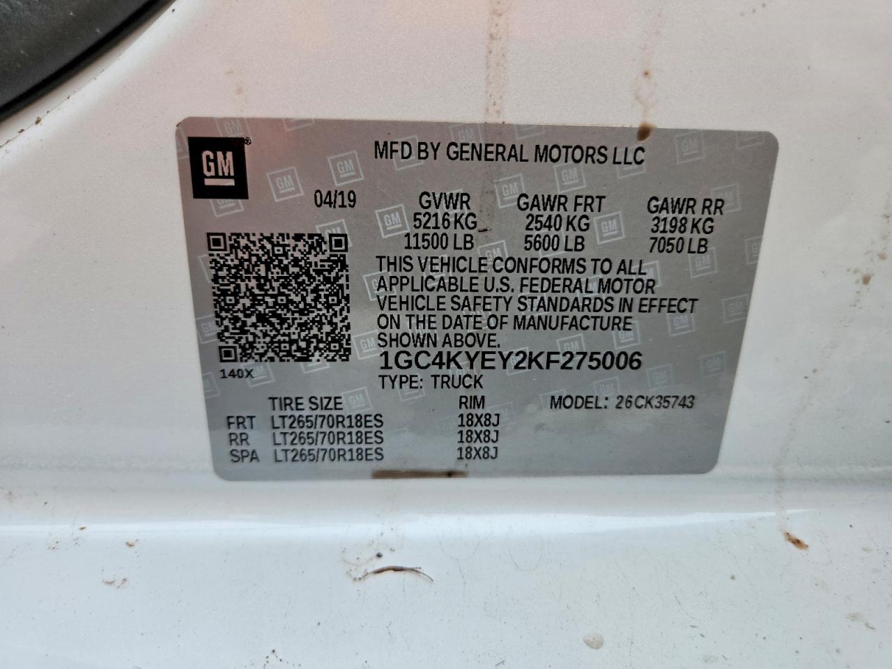 2019 CHEVROLET SILVERADO K3500 HIGH COUNTRY photo 12