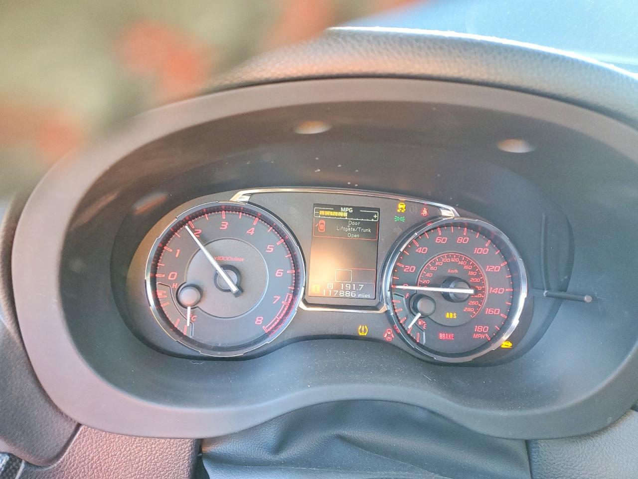 2015 SUBARU WRX PREMIUM photo 9