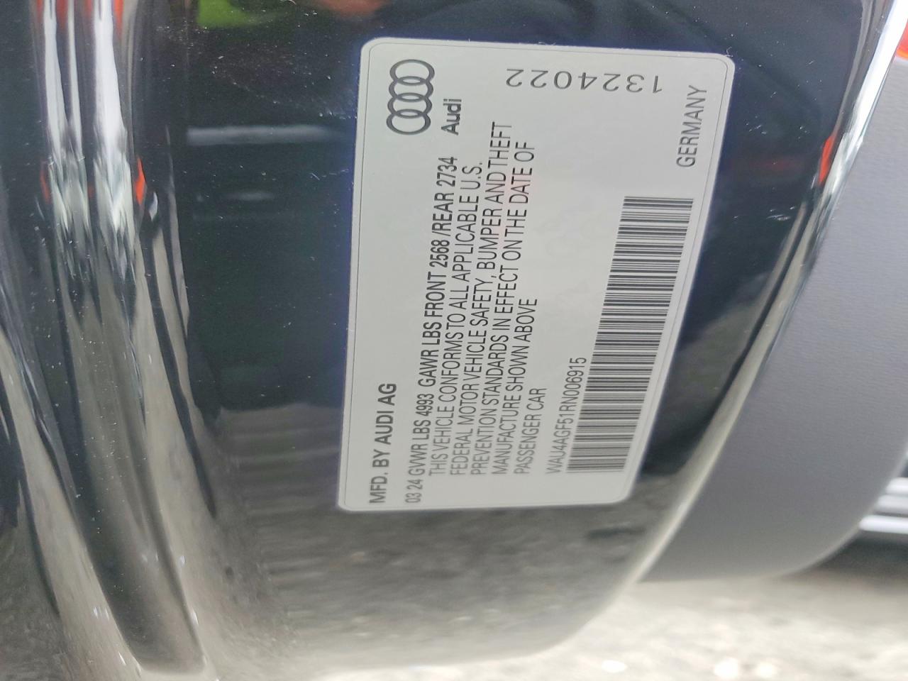 2024 AUDI A5 PREMIUM PLUS 45 photo 12