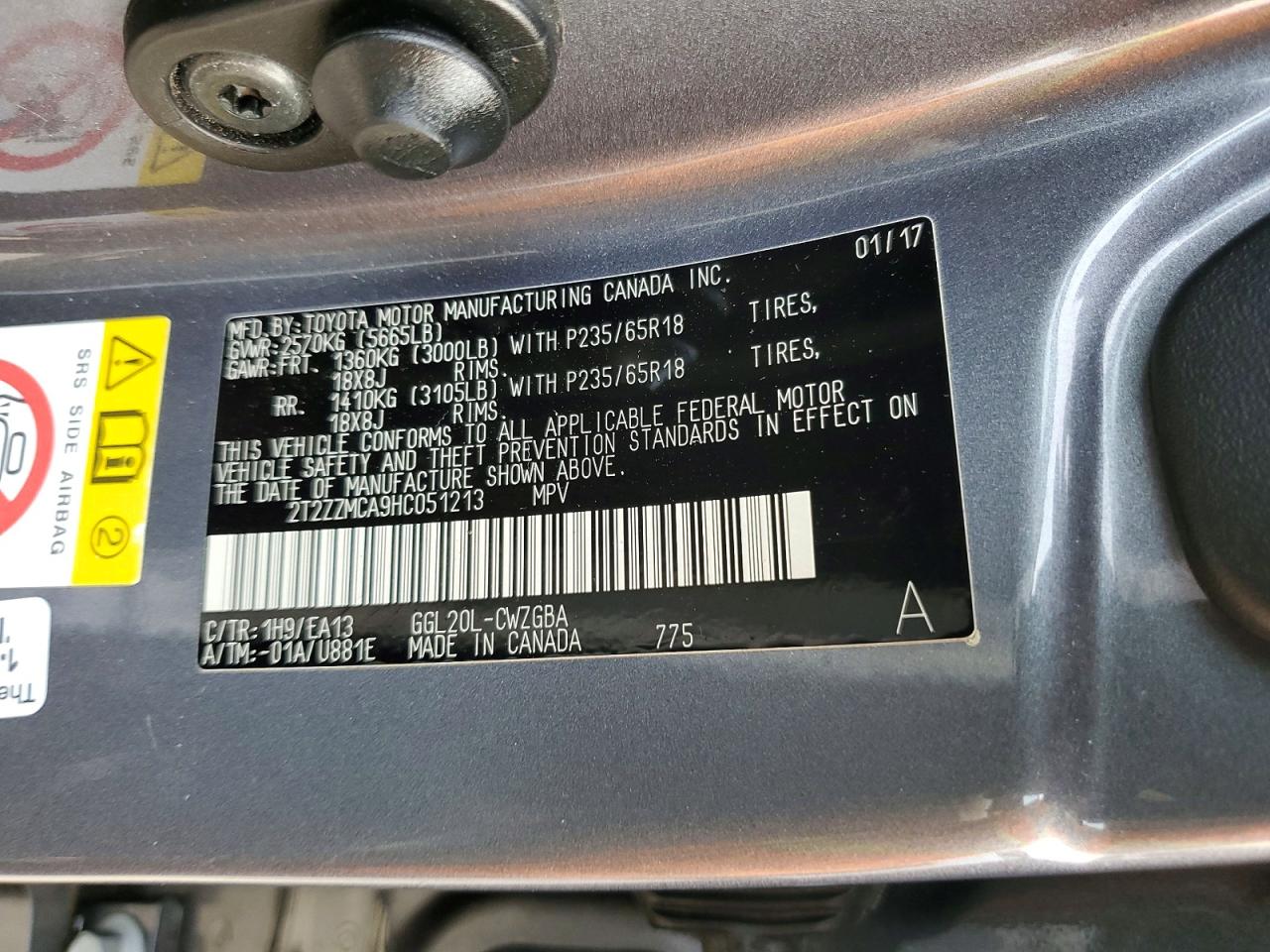 2017 LEXUS RX 350 BASE photo 25