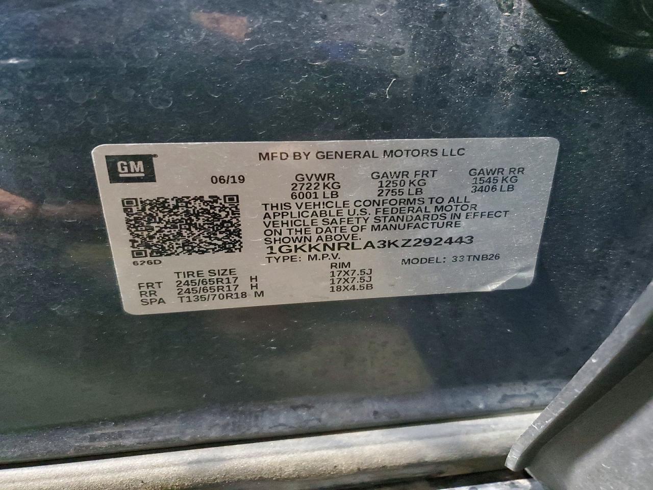 2019 GMC ACADIA SLE photo 12
