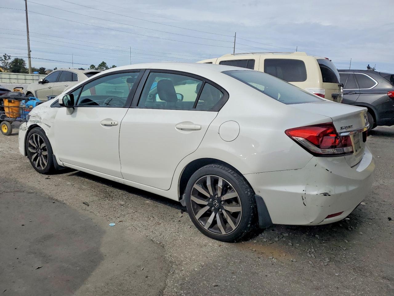 2014 HONDA CIVIC EXL photo 2