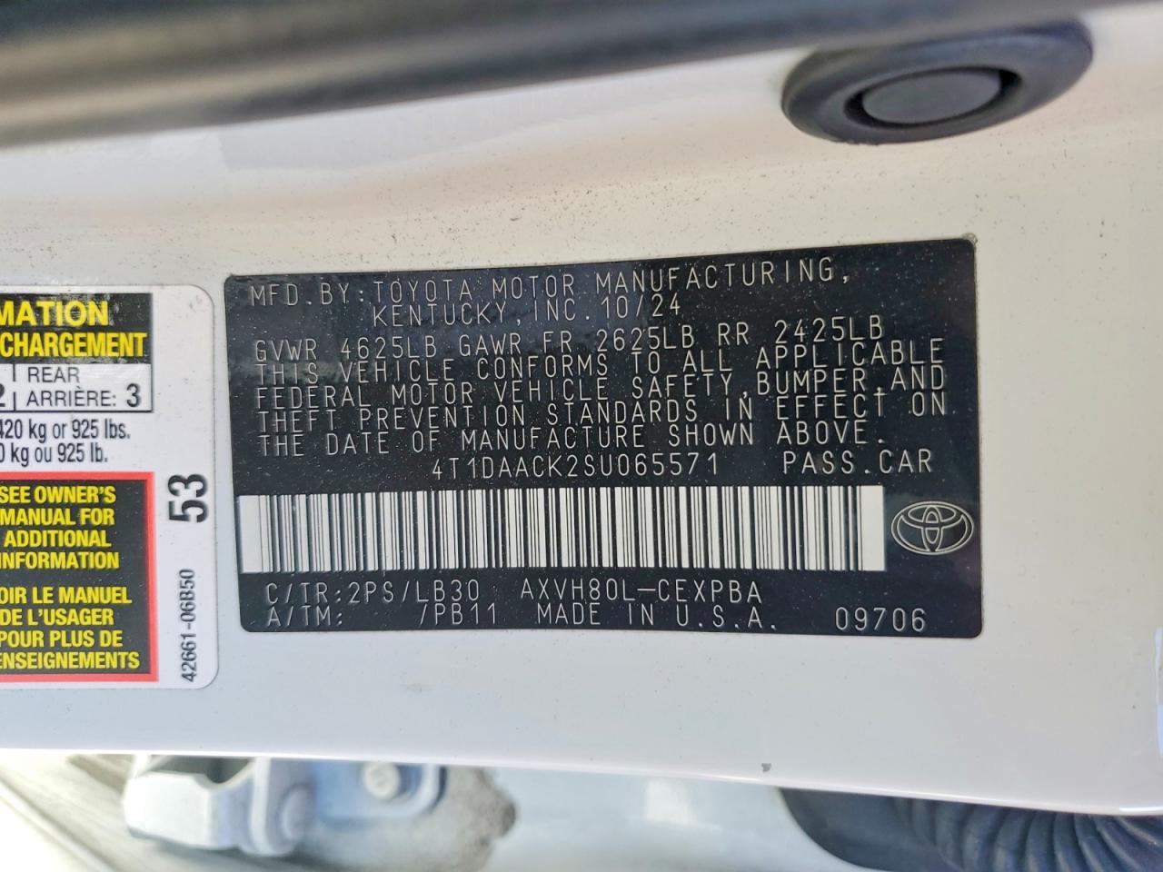 2025 TOYOTA CAMRY XSE photo 12