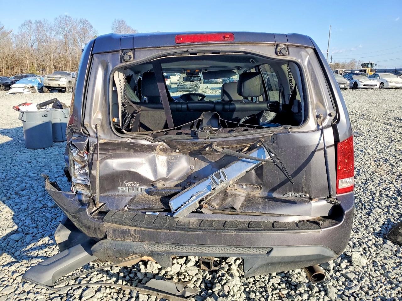 2015 HONDA PILOT EXL photo 6