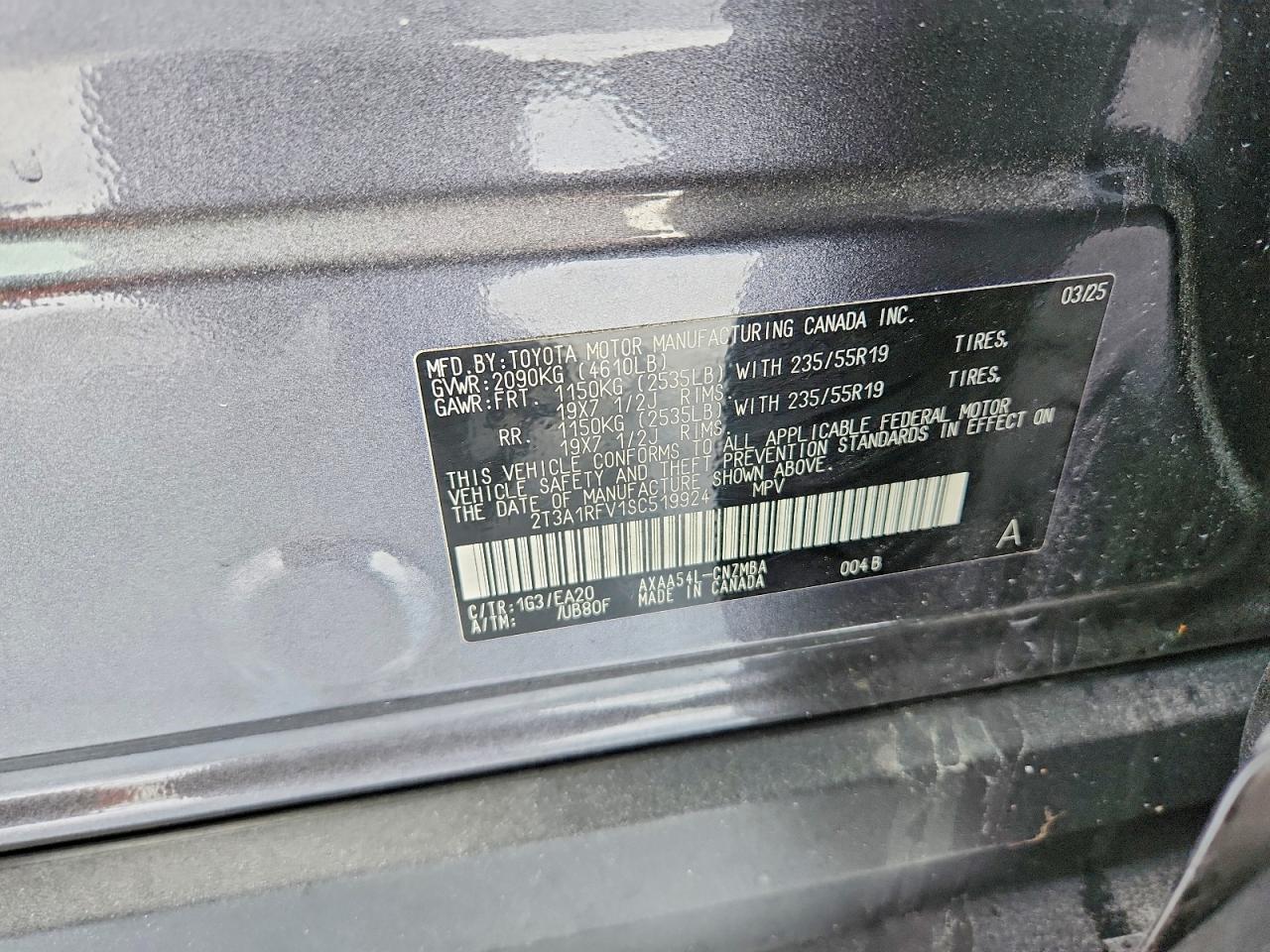 2025 TOYOTA RAV4 XLE PREMIUM photo 13