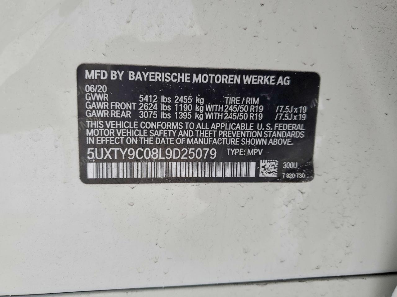 2020 BMW X3 XDRIVEM40I photo 14