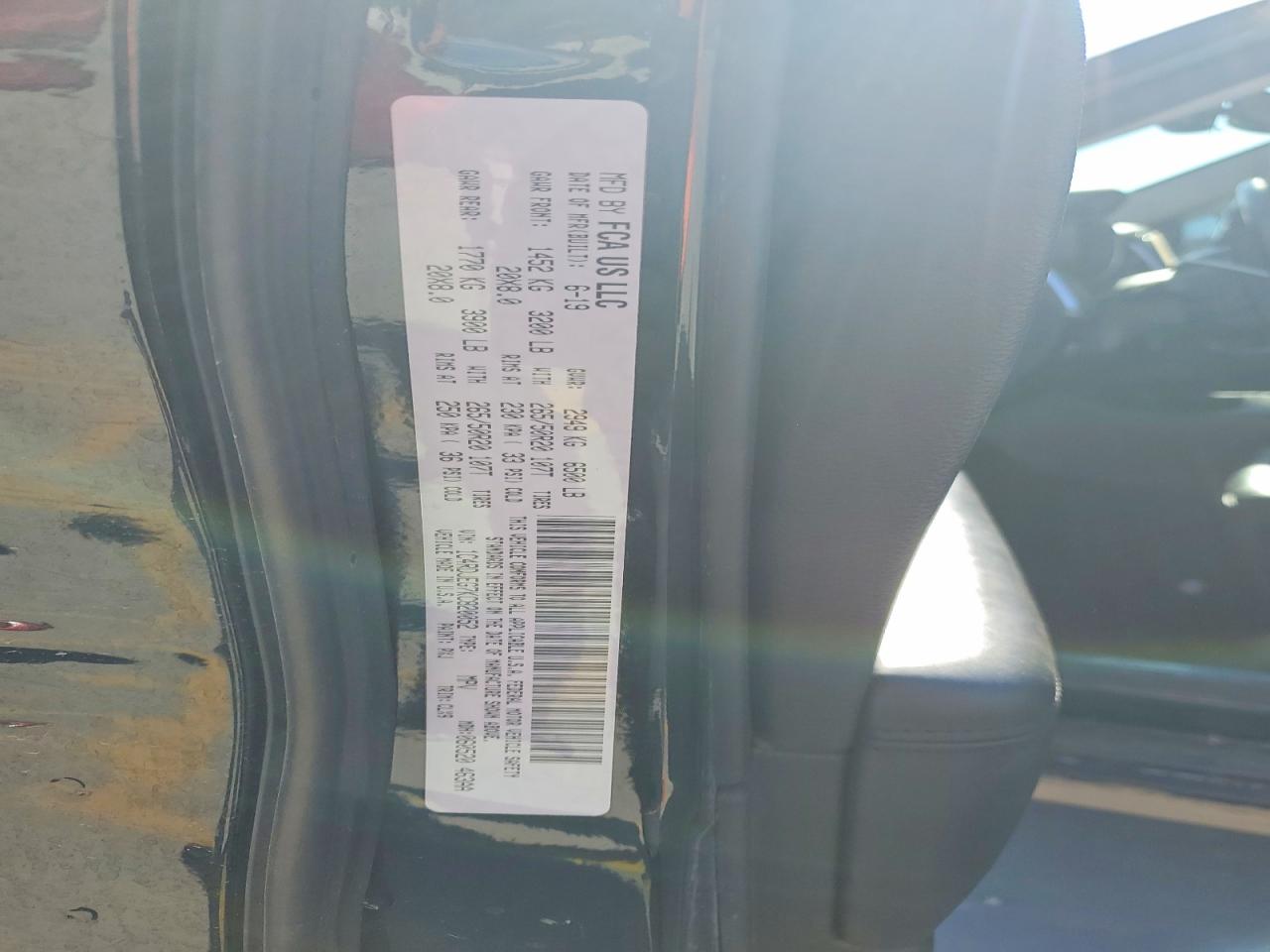 2019 DODGE DURANGO CITADEL photo 13