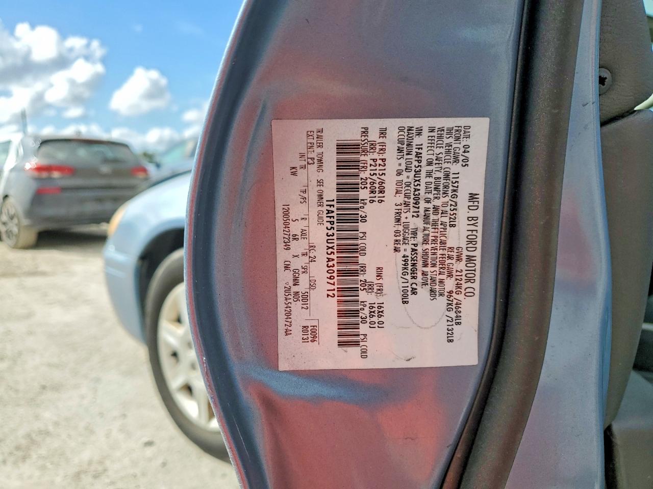 2005 FORD TAURUS SE photo 12