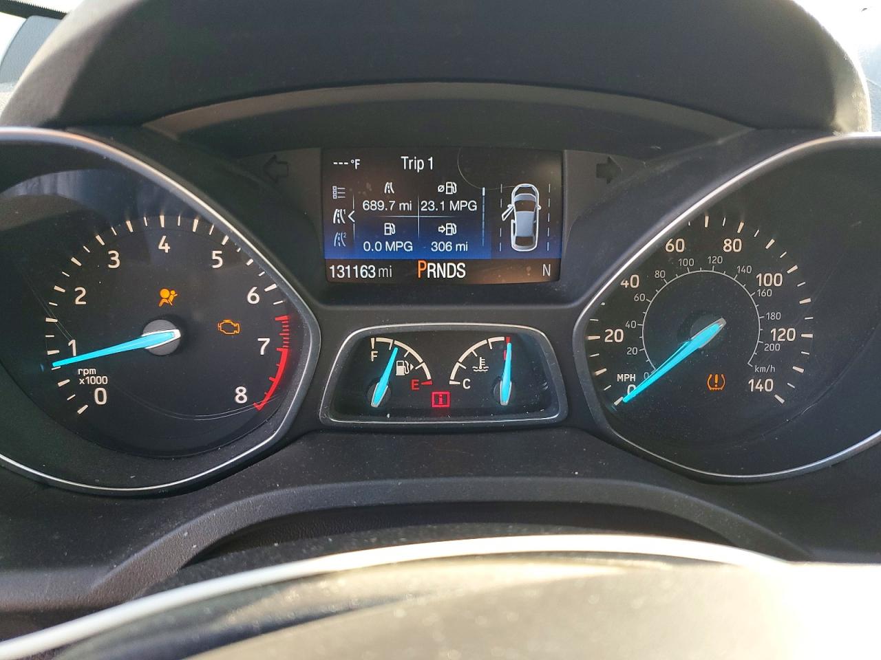 2017 FORD ESCAPE TITANIUM photo 9