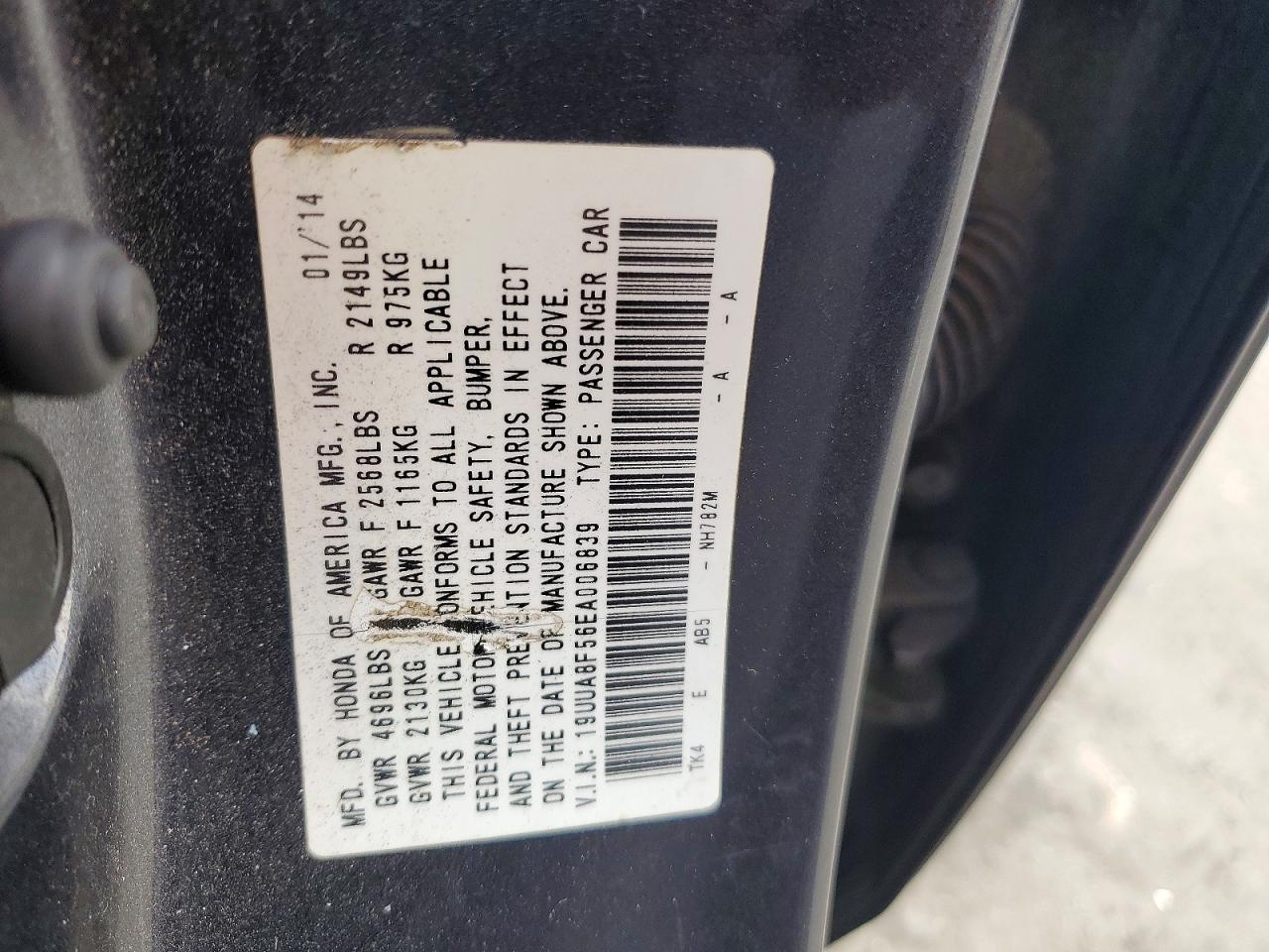 2014 ACURA TL TECH photo 12