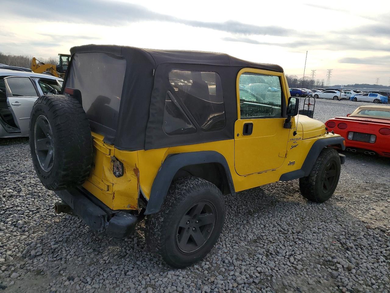2000 JEEP WRANGLER / TJ SPORT photo 3