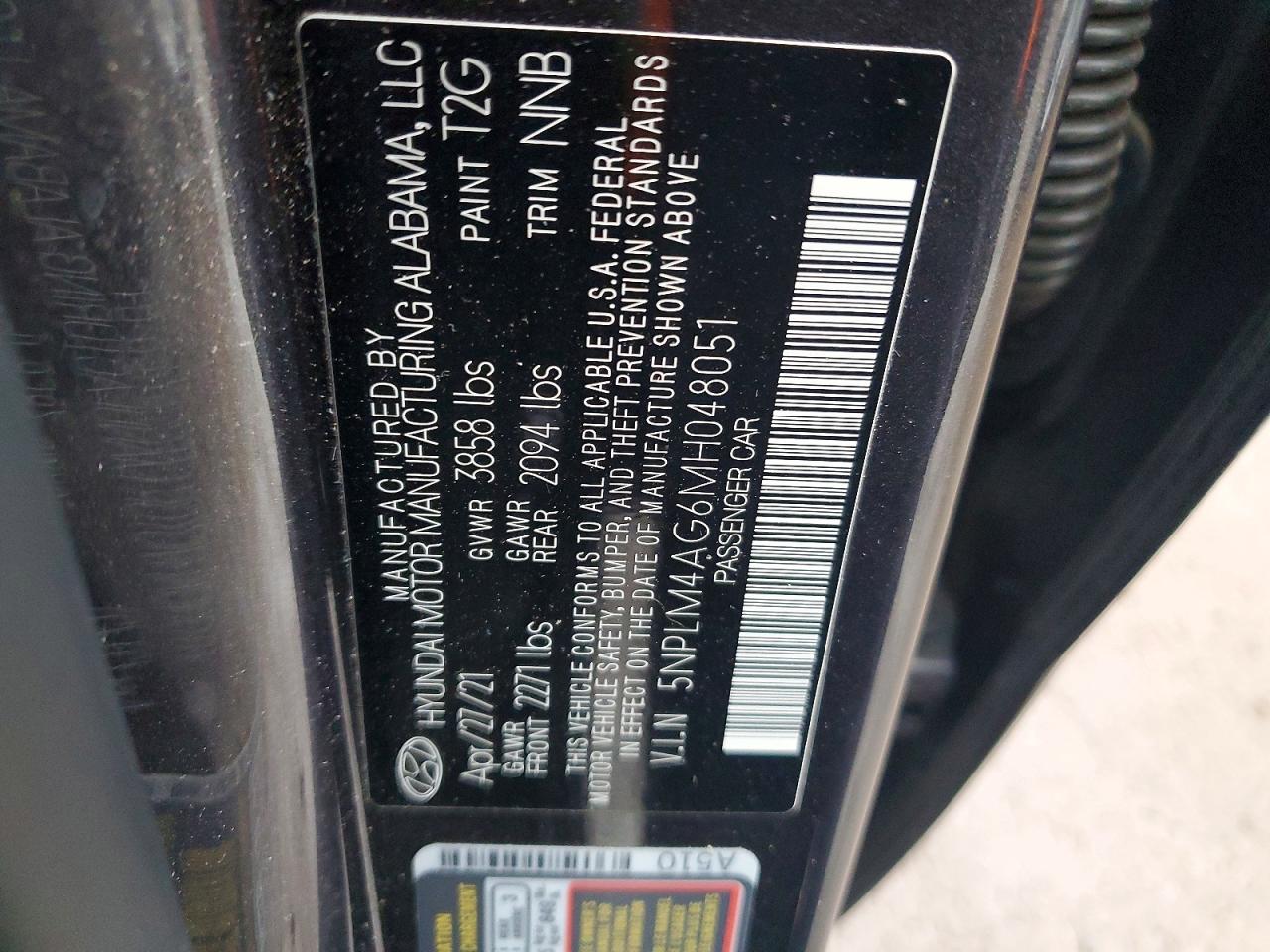 2021 HYUNDAI ELANTRA SEL photo 12