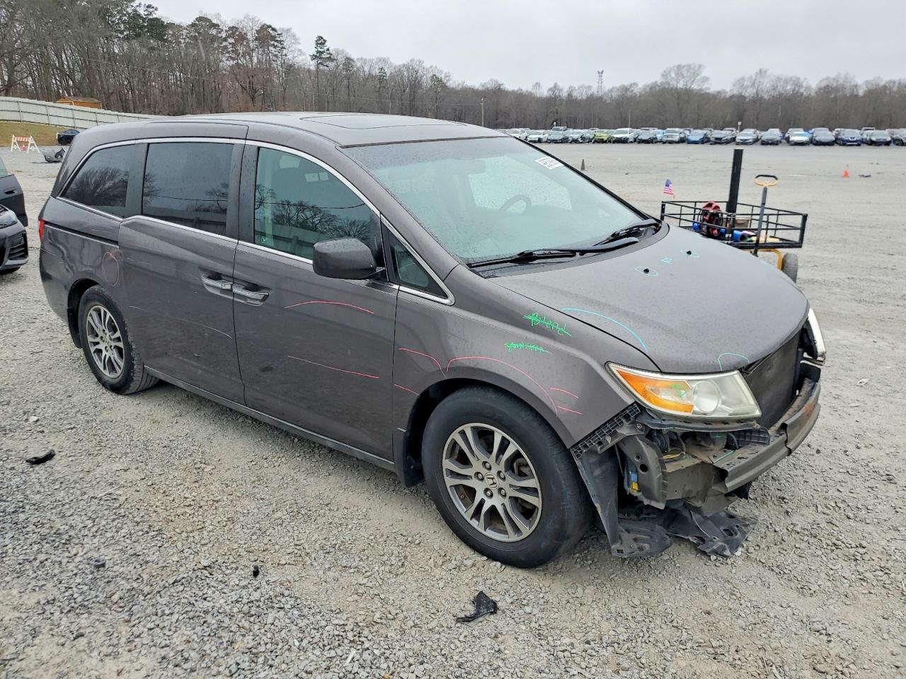 2012 HONDA ODYSSEY EXL photo 4