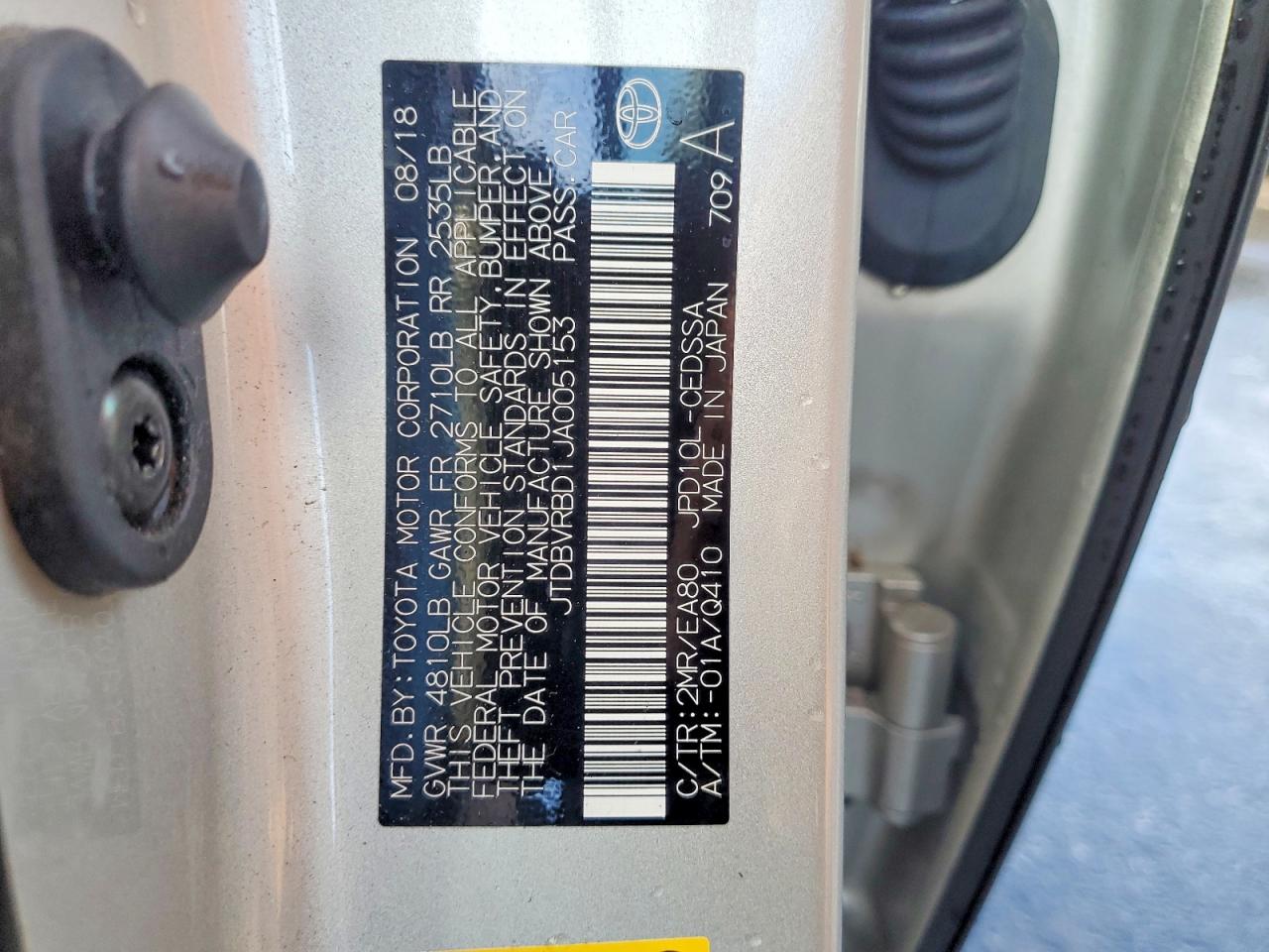 2018 TOYOTA MIRAI photo 13