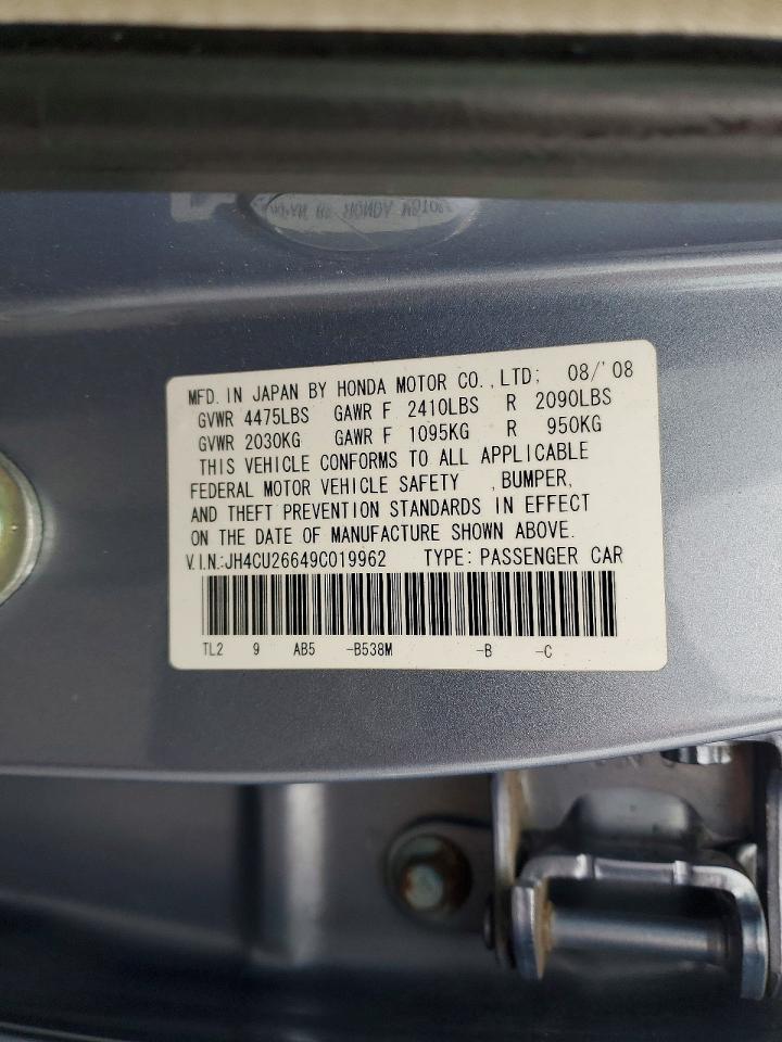 2009 ACURA TSX photo 12