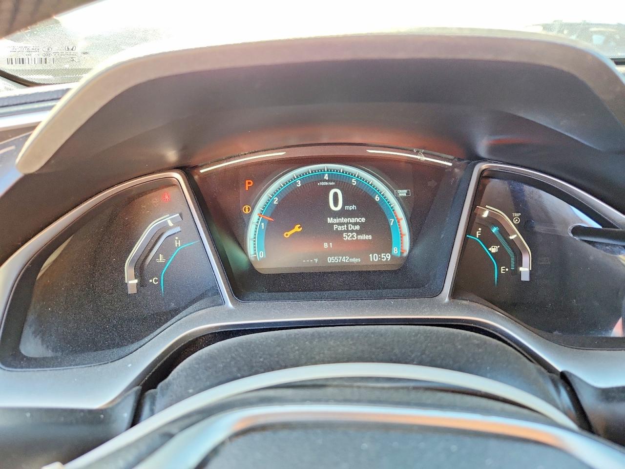 2017 HONDA CIVIC EX photo 9