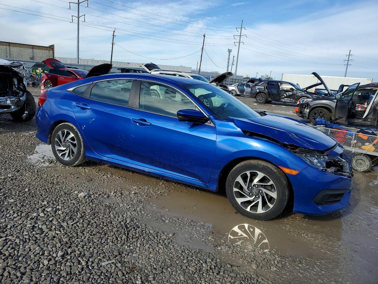 2016 HONDA CIVIC EX photo 4