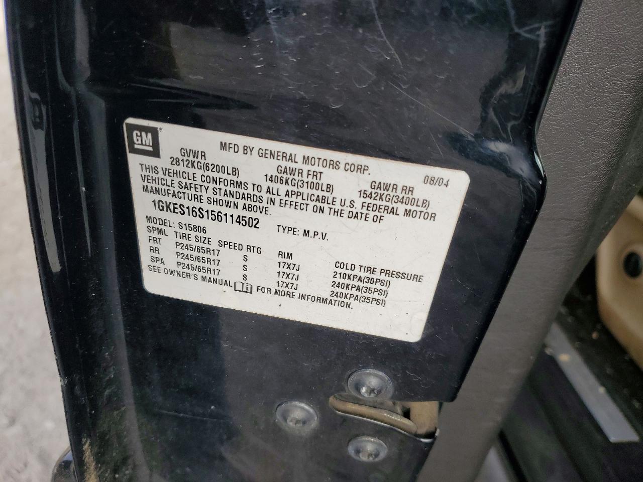 2005 GMC ENVOY XL photo 12