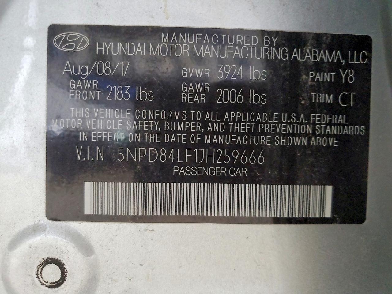 2018 HYUNDAI ELANTRA SEL photo 12