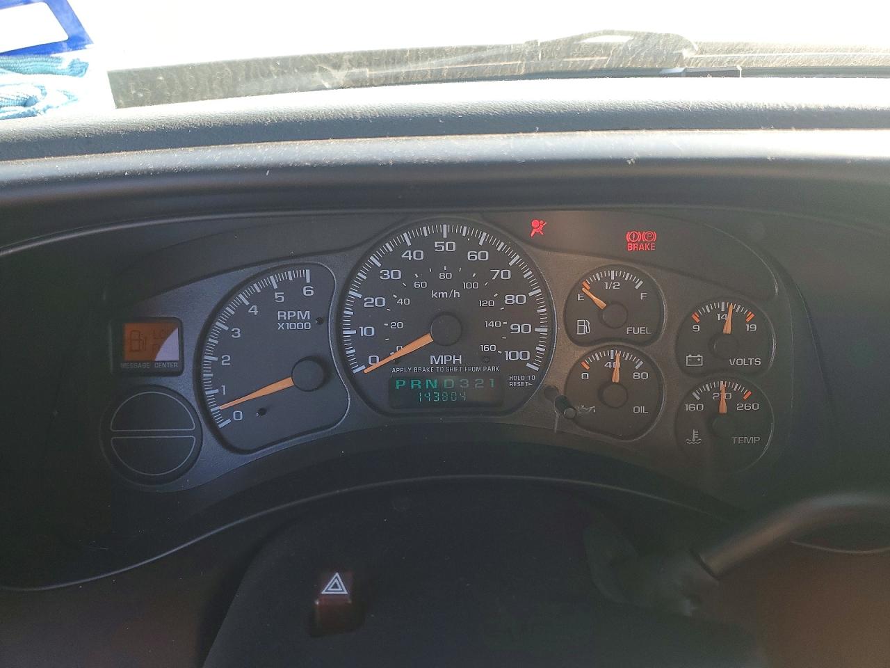 2001 CHEVROLET TAHOE C1500 photo 9