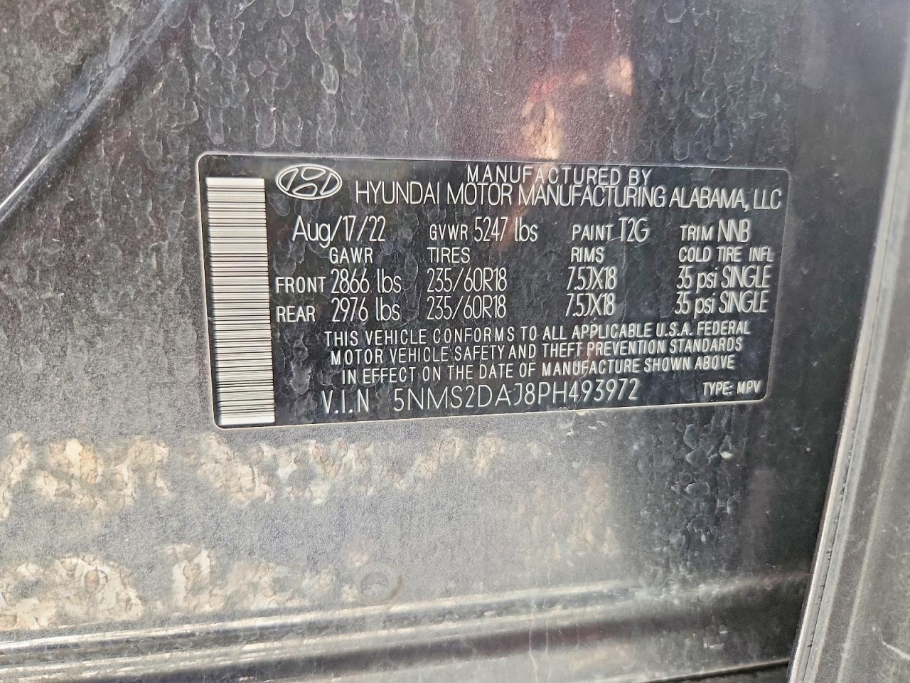 2023 HYUNDAI SANTA FE SEL photo 13