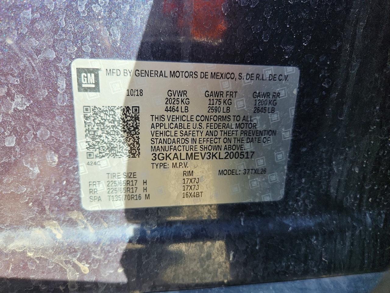 2019 GMC TERRAIN SLE photo 25