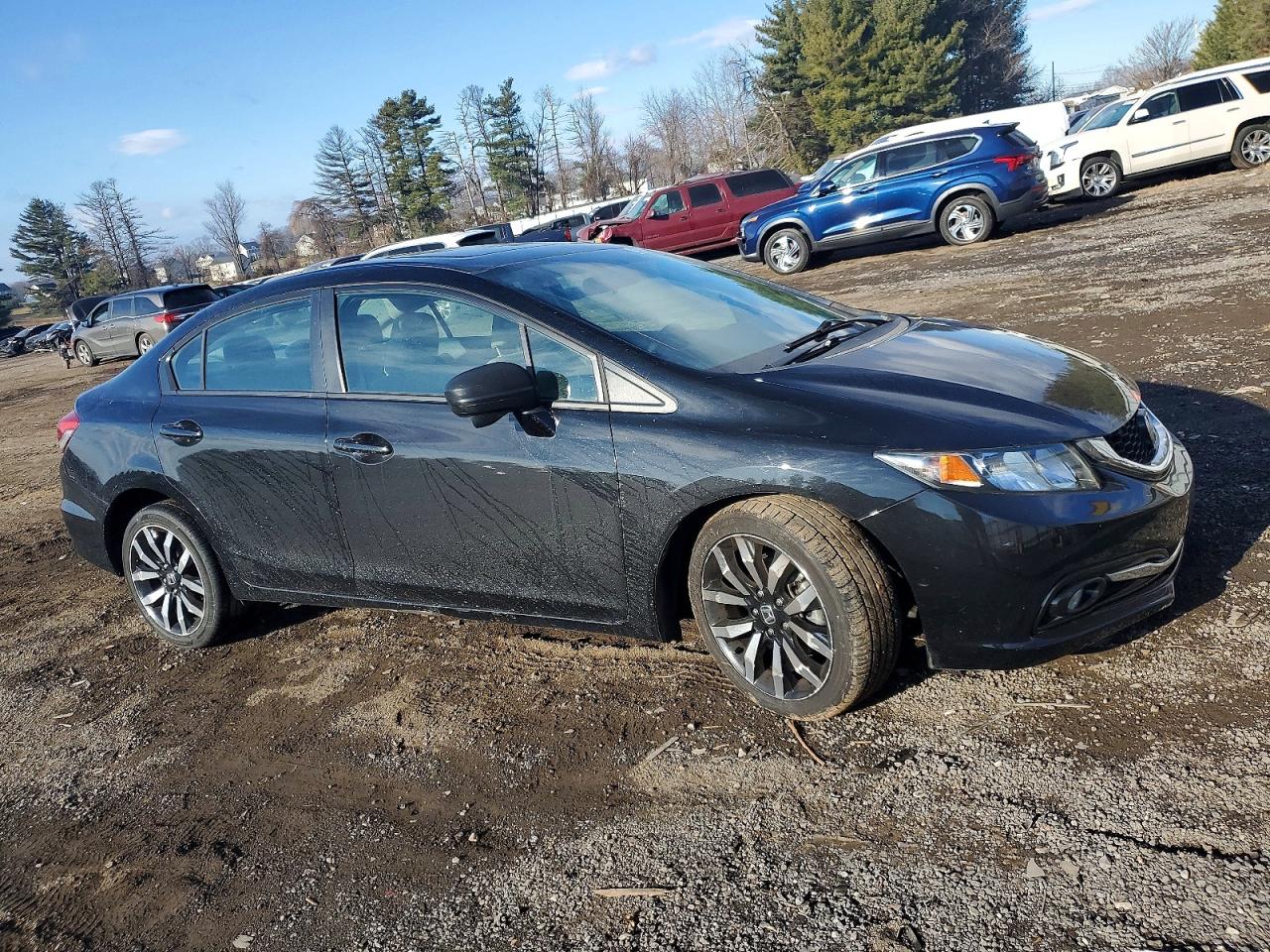 2014 HONDA CIVIC EXL photo 4