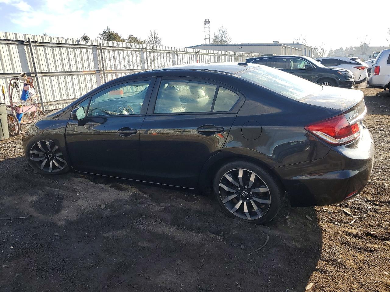 2014 HONDA CIVIC EXL photo 2