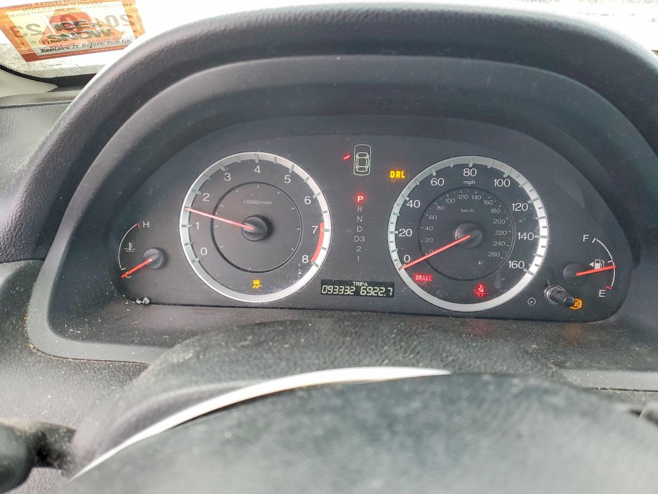 2012 HONDA ACCORD SE photo 9