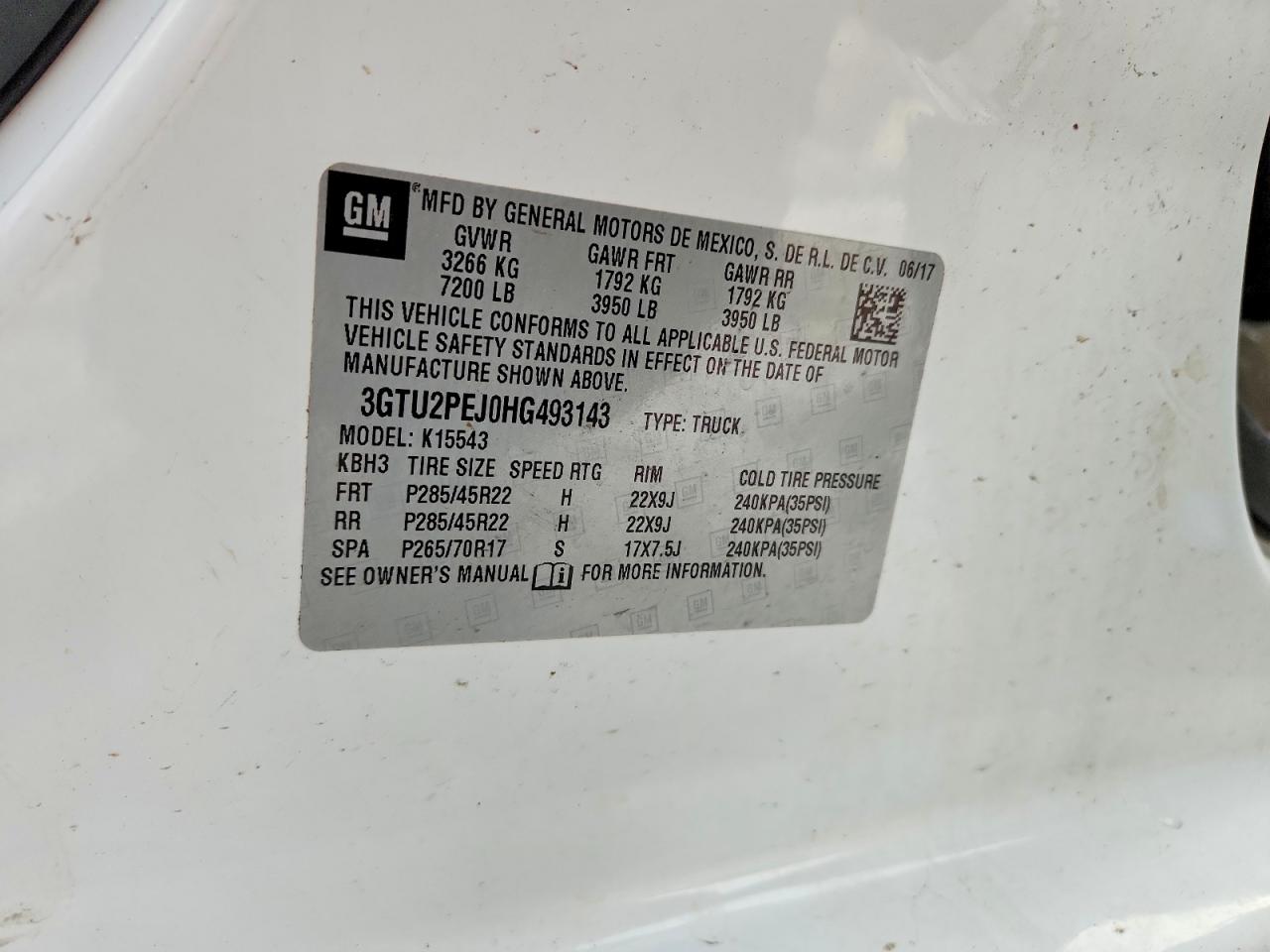 2017 GMC SIERRA K1500 DENALI photo 12