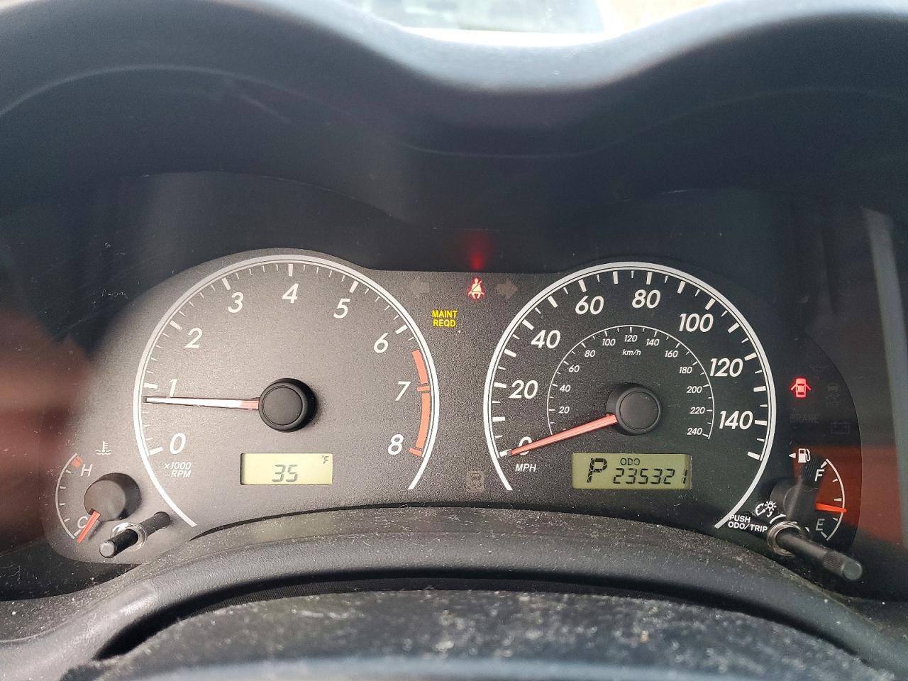 2012 TOYOTA COROLLA BASE photo 9