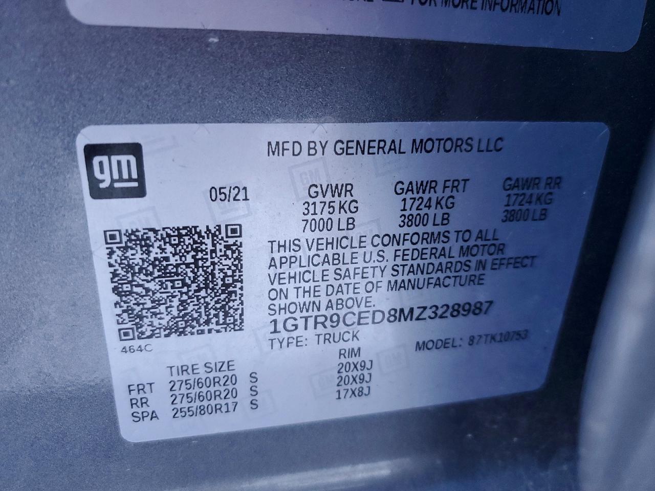 2021 GMC SIERRA K1500 ELEVATION photo 13