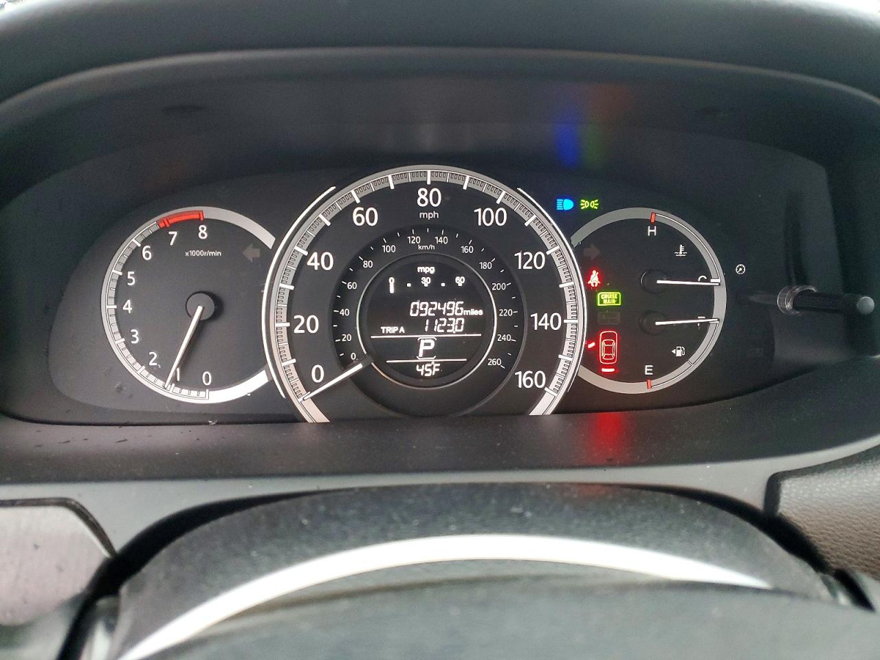 2014 HONDA ACCORD EXL photo 9