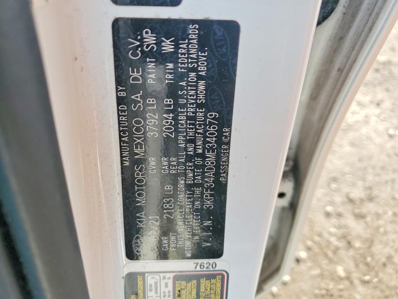2021 KIA FORTE GT LINE photo 12