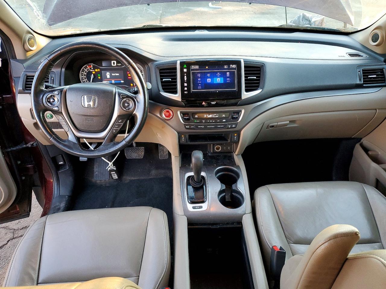 2016 HONDA PILOT EXL photo 8
