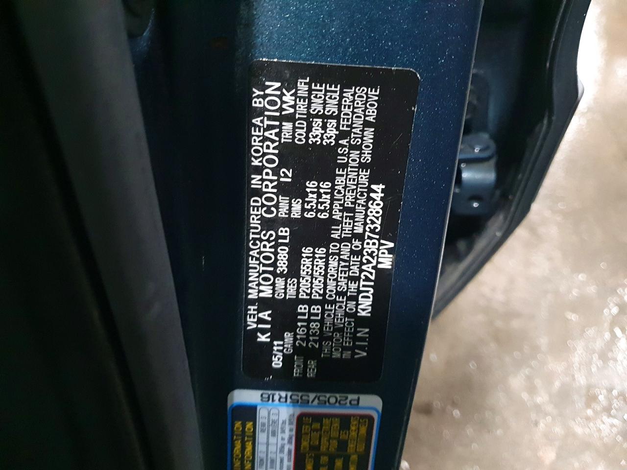 2011 KIA SOUL + photo 12