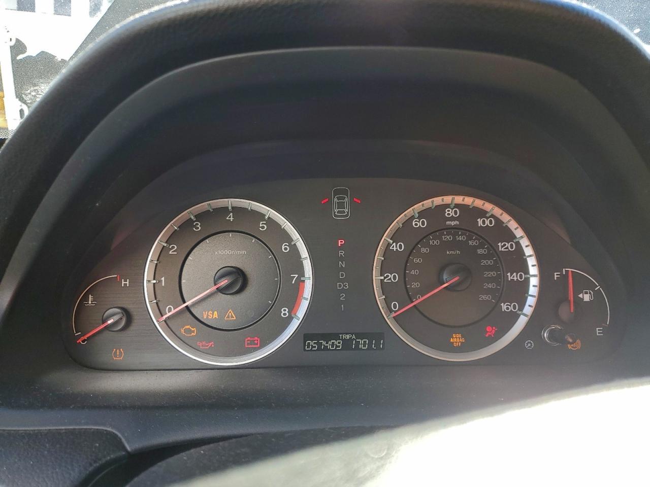 2009 HONDA ACCORD EX photo 9